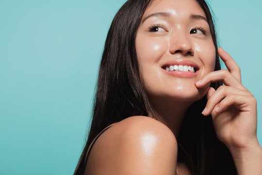Beauty routine for glowing skin